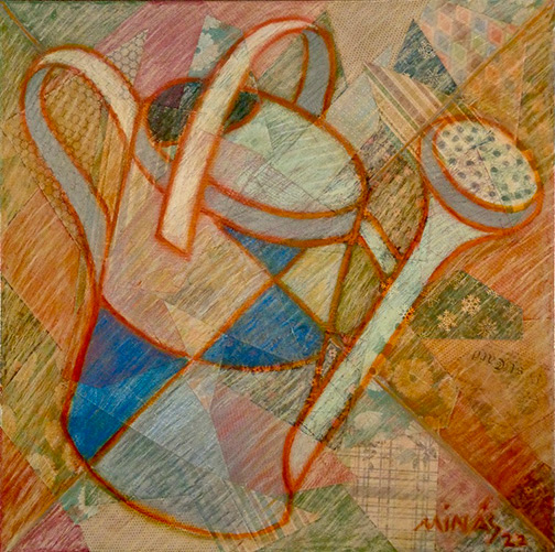 Minas Konsolas collage: Watering Can