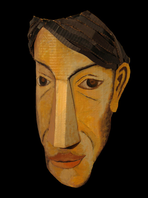 Minas Konsolas painting: Self-Portrait