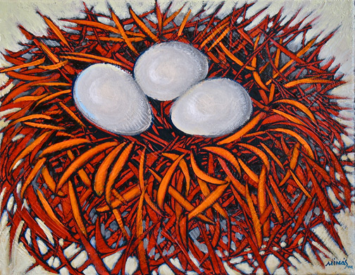 Minas Konsolas painting: Nest