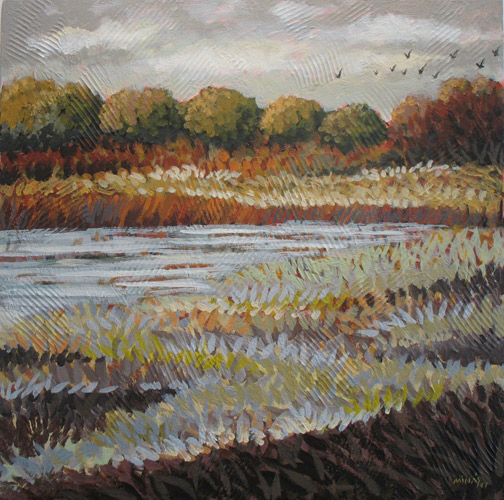 Minas Konsolas painting: Brown's Creek 