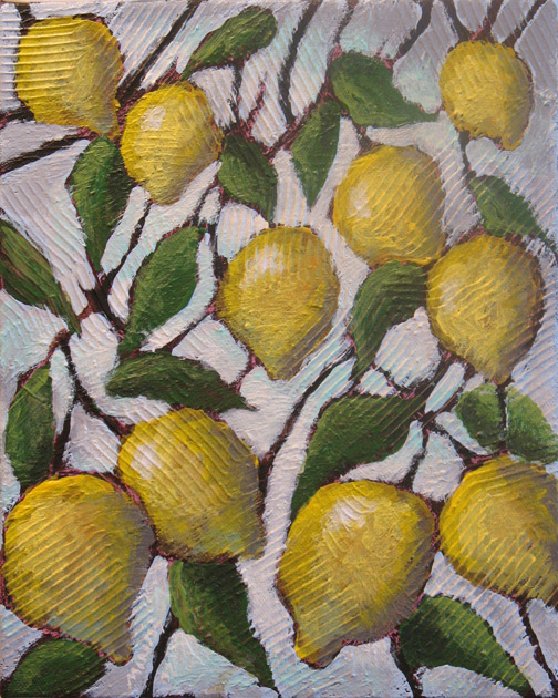  Minas Konsolas painting: Lemons