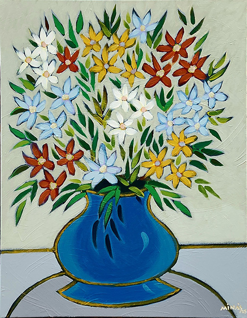 Minas Konsolas painting: Happy Valentine's To You 