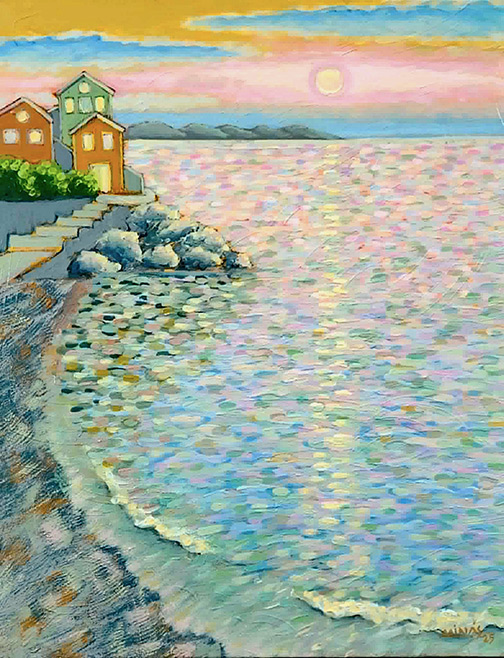 Minas Konsolas painting: That Quiet Hour 
